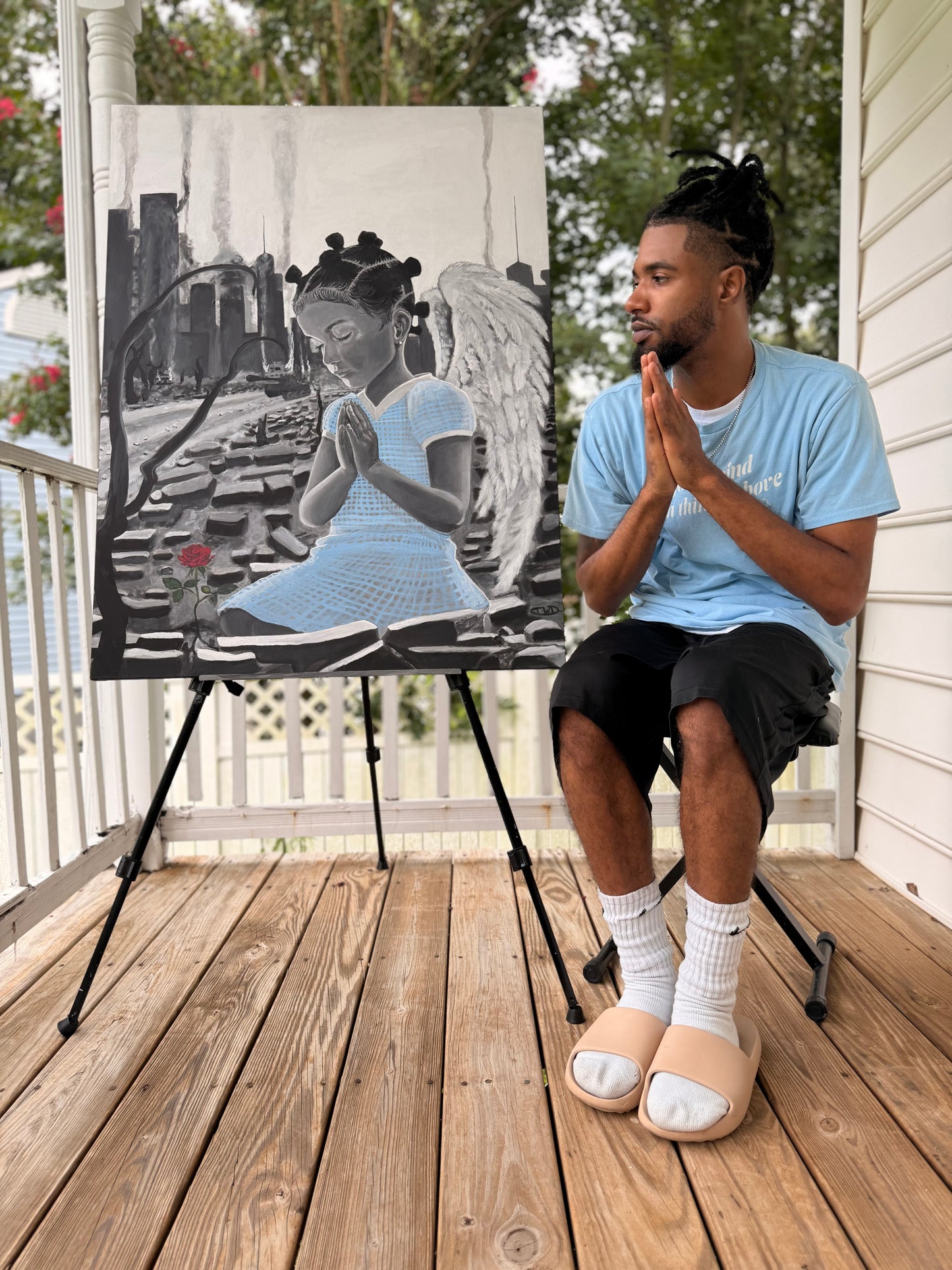 Empathetic Angel 2 Print 18x24in.
