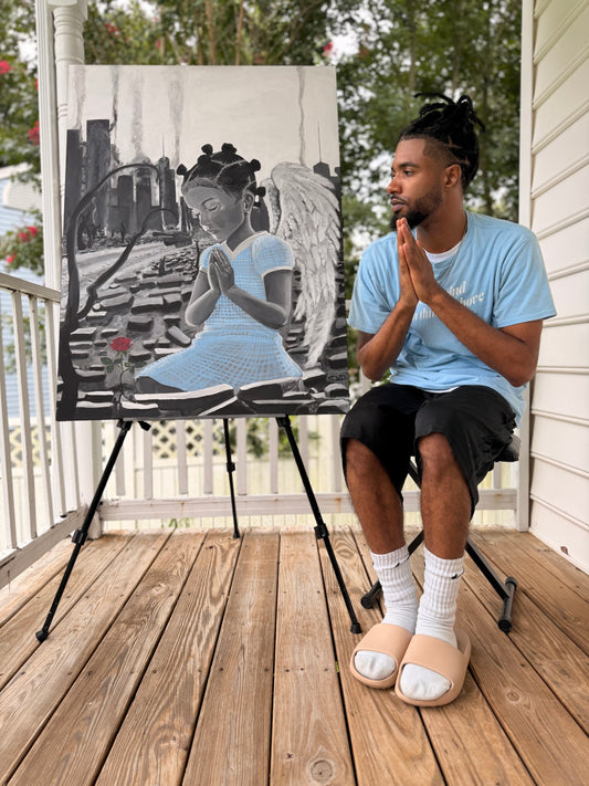 Empathetic Angel 2 Print 18x24in.