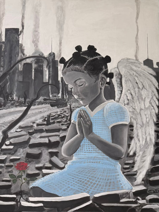 Empathetic Angel 2 Print 18x24in.